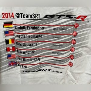 Dodge 2014 Team SRT Shirt